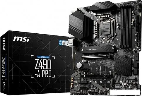 Материнская плата MSI Z490-A Pro