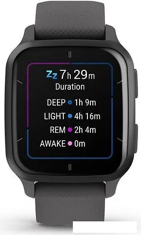 Умные часы Garmin Venu Sq 2 (темно-серый)