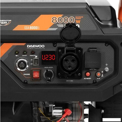 Бензиновый генератор Daewoo Power GDA 8000Ei
