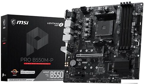 Материнская плата MSI Pro B550M-P