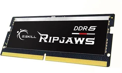 Оперативная память G.Skill Ripjaws 32ГБ DDR5 SODIMM 4800МГц F5-4800S3838A32GX1-RS