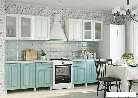 Готовая кухня Горизонт Trend 2600 (арктик мурено)