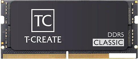 Оперативная память Team T-Create Classic SODIMM 16ГБ DDR5 5600 МГц CTCCD516G5600HC46A-S01