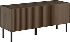 Тумба Black Red White York KOM2K (орех селект темный/эвкалипт испанский)