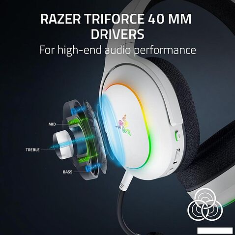 Наушники Razer Barracuda X Chroma (белый)