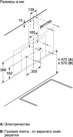 Кухонная вытяжка Bosch Serie 4 DWK96PJ60T