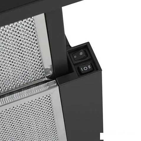 Кухонная вытяжка HOMSair Flat 60 Glass (черный)
