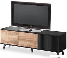 Тумба Halmar Random RTV-1 (дуб вотан/черный)