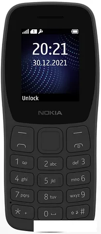 Кнопочный телефон Nokia 105 (2022) TA-1432 (черный)