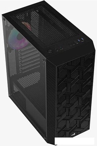 Корпус AeroCool Hive FRGB Hive-G-BK-v3