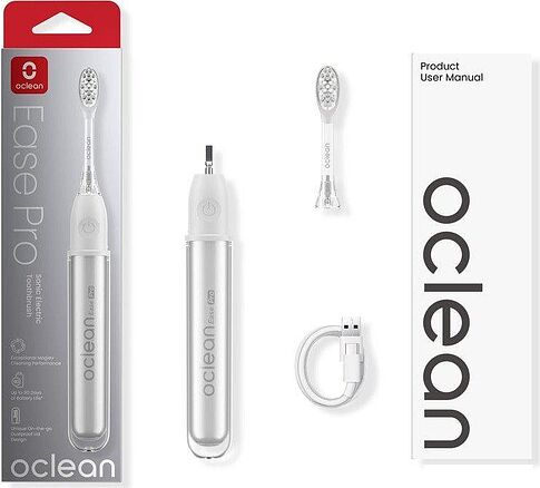 Электрическая зубная щетка Oclean Ease Pro (серебристый)