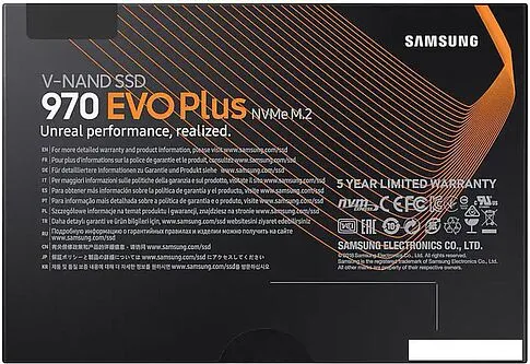 SSD Samsung 970 Evo Plus 250GB MZ-V7S250BW
