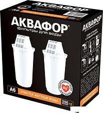 Комплект картриджей АКВАФОР A6 (комплект, 2 шт) Комплект картриджей АКВАФОР A6 (комплект, 2 шт)