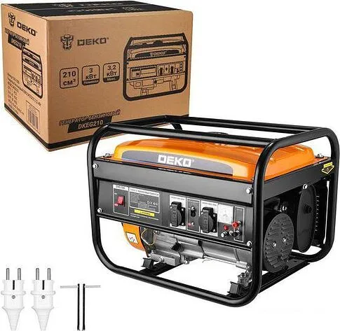 Бензиновый генератор Deko DKEG210