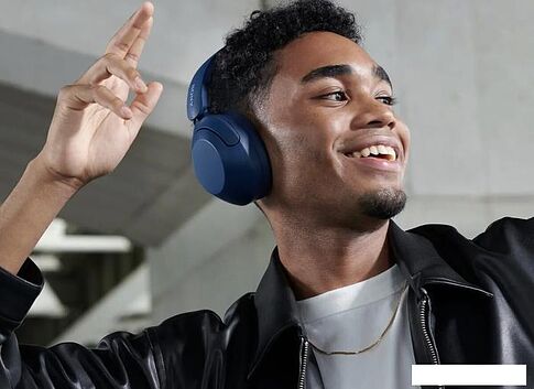 Наушники Sony WH-XB910N (синий)