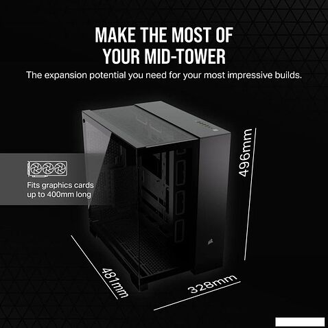 Корпус Corsair 6500X Dual Chamber CC-9011257-WW