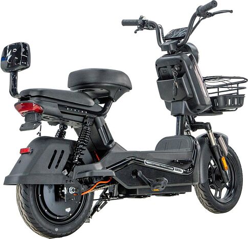 Электроскутер ZeuS Aurora (черный)