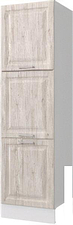 Шкаф-пенал Горизонт Классик 60 (рустик серый)