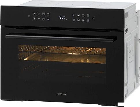 Электрический духовой шкаф Krona Onyx 45H BL/BL