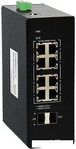 Управляемый коммутатор 2-го уровня BDCOM IES200-V25-2S8P