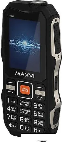 Мобильный телефон Maxvi P100 (черный)