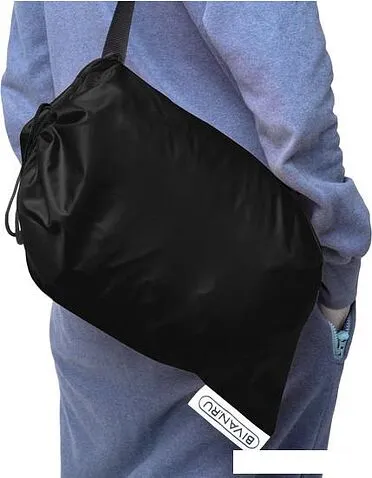 Надувной шезлонг Биван 2.0 (черный) [BVN17-ORGNL-BLK]