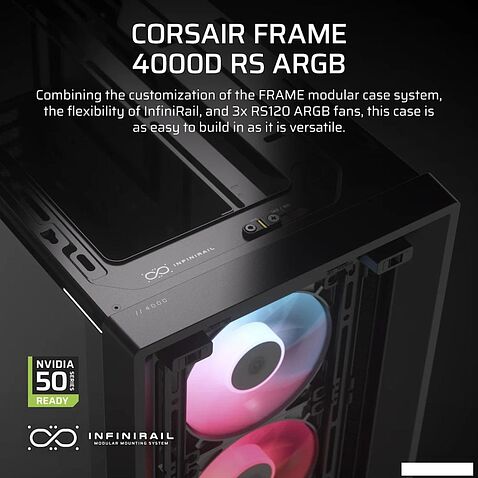 Корпус Corsair Frame 4000D RS ARGB CC-9011296-WW
