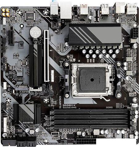 Материнская плата Gigabyte B650M K (rev. 1.0)