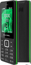 Телефон Fontel FP240 (черный/зеленый)