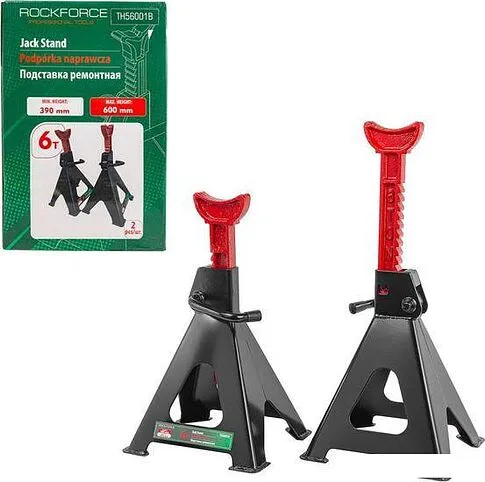 Домкрат-подставка RockForce RF-TH56001B(DS) 6т (2шт)