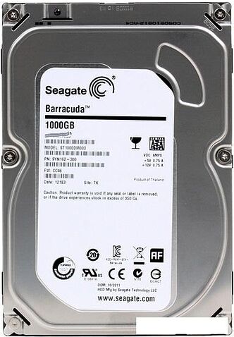 Жесткий диск Seagate Barracuda 7200.14 1TB (ST1000DM003)