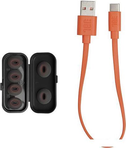 Наушники JBL Tune Flex Ghost (черный)