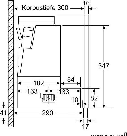 Кухонная вытяжка Bosch Serie 4 DFR067A52