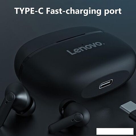 Наушники Lenovo HT05 (черный)