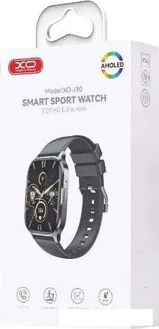 Умные часы XO J10 (черный)