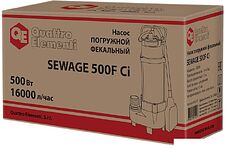 Фекальный насос Quattro Elementi Sewage 500F Ci