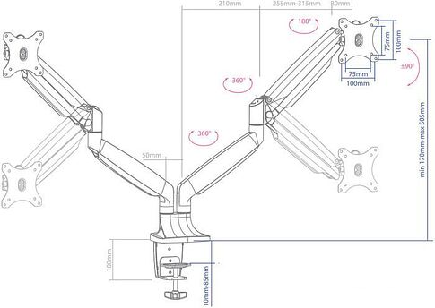 Кронштейн Arm Media LCD-T32