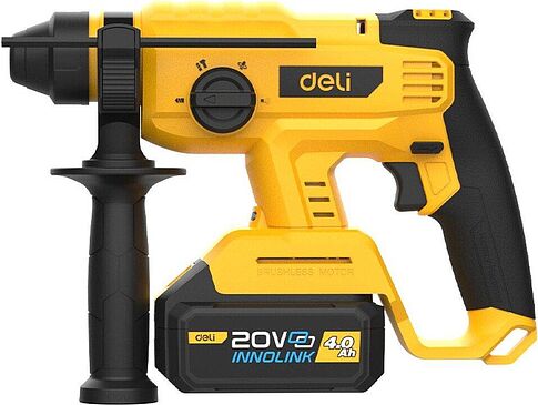 Перфоратор Deli EDC300 (с 2-мя АКБ)