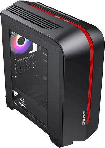 Корпус GameMax Centauri (черный/красный)