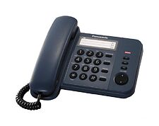Проводной телефон Panasonic KX-TS2352RUB (черный)
