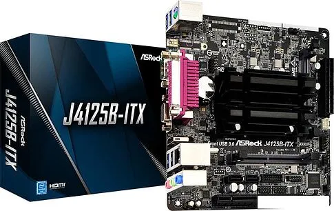 Материнская плата ASRock J4125B-ITX