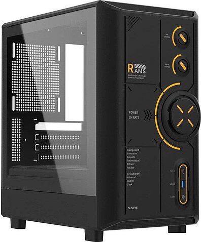 Корпус ALSEYE RAMS 2.0 Type-C (черный)