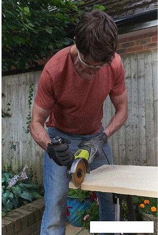 Угловая шлифмашина Ryobi RAG800-125S [5133002493]