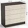 Комод Стендмебель Бася КМ-554-М 4 ящика (дуб белфорт-венге)