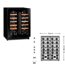 Винный шкаф Climadiff CBU40D1B