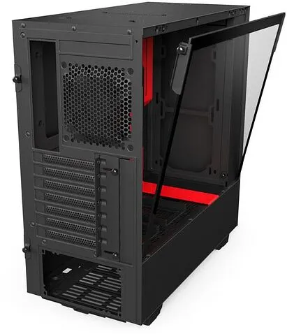 Корпус NZXT H500 (черный/красный)