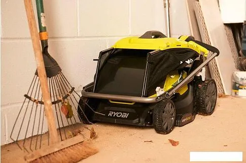 Колёсная газонокосилка Ryobi RY18LMX37A-150 (с АКБ 5 Ah)