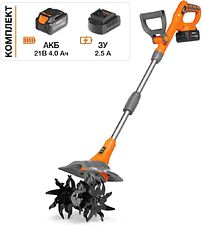 Мотокультиватор аккумуляторный Daewoo Power DAT 2521Li Set (с 1-им АКБ)
