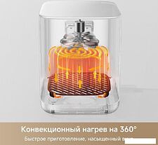 Аэрогриль (аэрофритюрница) Trouver Air Fryer FD10 Pro Max (белый)