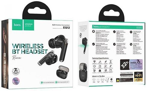 Наушники Hoco EQ12 (черный)